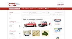 Desktop Screenshot of ctaservice.nl